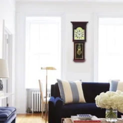 Bedford Clock Collection Redwood 23 Inch Redwood Oak Finish Wall Clock 9 Bedford Clock Collection Redwood 23 Inch Redwood Oak Finish Wall Clock -Lamps and Lighting Store GUEST 001e0f3f 2694 4daf 874a 22c278dd910a