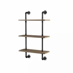 Dylan 3 Layer Floating Shelves Natural - HOMES: Inside + Out -Lamps and Lighting Store GUEST 01e8197c 116a 4b57 8ce1 dda4aebdbb97