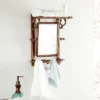 15" X 20" Bathroom Wall Rack With Hooks And Rectangular Mirror - Olivia & May 2 15" X 20" Bathroom Wall Rack With Hooks And Rectangular Mirror - Olivia & May -Lamps and Lighting Store GUEST 031ad313 17c3 4bbe 92e2 a2781ea5dd24