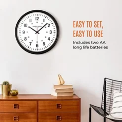 Marathon Jumbo 20 Inch Silent Analog Clock Easy To Read & Mount With Water-Resistant Casing 11 Marathon Jumbo 20 Inch Silent Analog Clock Easy To Read & Mount With Water-Resistant Casing -Lamps and Lighting Store GUEST 04d19764 04f4 4940 9540 78795e7990d8