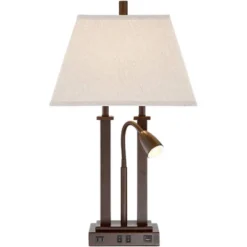 Possini Euro Design Possini Euro Deacon Bronze Gooseneck Lamps With USB And Outlet Set Of 2 17 Possini Euro Design Possini Euro Deacon Bronze Gooseneck Lamps With USB And Outlet Set Of 2 -Lamps and Lighting Store GUEST 0566c245 a6ca 4b57 9975 39551895d7f0
