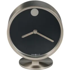 Howard Miller 645821 Howard Miller Aurora Tabletop Clock 645821 Nickel