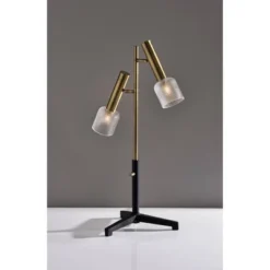 Melvin LED Table Lamp Antique Brass (Includes LED Light Bulb) Black - Adesso 11 Melvin LED Table Lamp Antique Brass (Includes LED Light Bulb) Black - Adesso -Lamps and Lighting Store GUEST 08de89c4 54e0 4709 aa4c 90658270a848