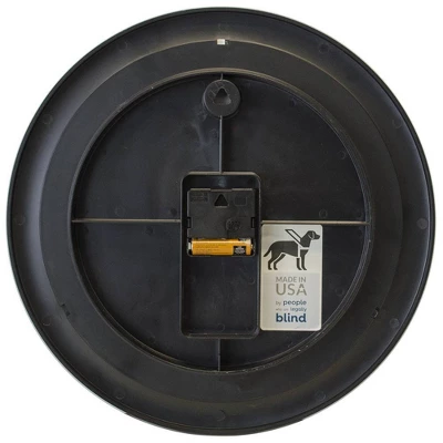 14" X 1.8" Vines And Dots Ultraviolet Decorative Wall Clock Silver Frame - By Chicago Lighthouse 3 14" X 1.8" Vines And Dots Ultraviolet Decorative Wall Clock Silver Frame - By Chicago Lighthouse