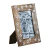 White Flower Pattern 4x6 Inch Wood Decorative Picture Frame - Foreside Home & Garden -Lamps and Lighting Store GUEST 0a5d5f5b c4ee 43cc a097 392d17f1d814