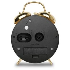 4.5" Classic Twin Bell Alarm Clock With Metal Case/Bells Gold - Westclox