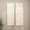 Set Of 2 Wooden Geometric Intricately Carved Wall Decors White - Olivia & May 1 Set Of 2 Wooden Geometric Intricately Carved Wall Decors White - Olivia & May -Lamps and Lighting Store GUEST 0fc5d951 ade2 497b 81af 22cf44c433cb