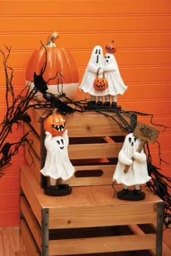 Gallerie II 7" Kid Ghost With Trick-or-Treat Sign Halloween Figure Decoration -Lamps and Lighting Store GUEST 13b25f7f cf52 4703 b7b4 c75d4cd2e921