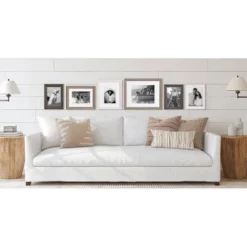 6pc Bordeaux Frame Box Set Natural Wood/White/Black - Kate & Laurel All Things Decor -Lamps and Lighting Store GUEST 149f41c2 84ce 47d5 ba7c a9670feb4a0b