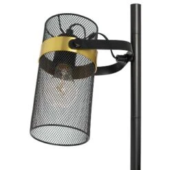 67.25" Echo Black Painted Metal Mesh Three Drum Shade Candlestick Floor Lamp - River Of Goods 16 67.25" Echo Black Painted Metal Mesh Three Drum Shade Candlestick Floor Lamp - River Of Goods -Lamps and Lighting Store GUEST 15669314 7eda 4f49 9a0b ef4943b122d9