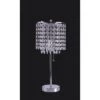 20.25" Deco Glam Table Lamp Silver - Ore International