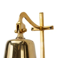 Brass Bell Wall Decor With Anchor Backing - Olivia & May 13 Brass Bell Wall Decor With Anchor Backing - Olivia & May -Lamps and Lighting Store GUEST 163589c7 1459 4362 affa 7367205c3562