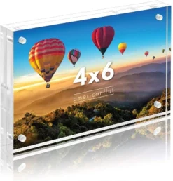 Americanflat Acrylic Picture Frame - Scratch Resistant With Magnetic Corners & Freestanding For Tabletop 14 Americanflat Acrylic Picture Frame - Scratch Resistant With Magnetic Corners & Freestanding For Tabletop -Lamps and Lighting Store GUEST 165f309c d6d8 4fc3 986b d2b74c9dece2