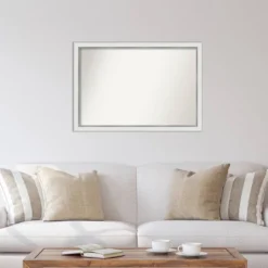 39" X 27" Non-Beveled Eva White Silver Narrow Wall Mirror - Amanti Art 12 39" X 27" Non-Beveled Eva White Silver Narrow Wall Mirror - Amanti Art -Lamps and Lighting Store GUEST 178806f5 ecab 43d4 a4a4 0b4fdcb1fad3