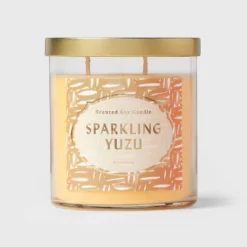 Lidded Glass Jar Candle Sparkling Yuzu - Opalhouse™ 9 Lidded Glass Jar Candle Sparkling Yuzu - Opalhouse™ -Lamps and Lighting Store GUEST 18fdf501 b6b7 4c07 9045 290aa3a8a15a
