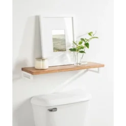 24" X 3" Lankford Wood Shelf Natural/White - Kate & Laurel All Things Decor 16 24" X 3" Lankford Wood Shelf Natural/White - Kate & Laurel All Things Decor -Lamps and Lighting Store GUEST 1930bd2e 2f4d 4f3c 81c9 6301715b10fd