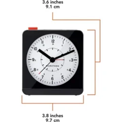 Marathon Analog Classic Sleek & Stylish Desk Alarm Clock With Auto Ambient Night Light -Lamps and Lighting Store GUEST 1b0342e6 5624 4edd b397 1d7a4b01cf8b