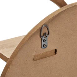 Brown Wooden Moon Shelf, Rustic Wall Home Decor, Crystal Holder For Stones Display And Essential Oils (12 X 12 X 3 In) -Lamps and Lighting Store GUEST 1f7d42c4 699c 49cf a712 bebcbd6bd6a5