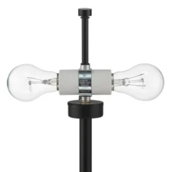 360 Lighting Rhys Modern Mid Century Luxury Accent Table Lamps 19 1/2" High Set Of 2 Black Metal Dome Shaped Shade For Bedroom Living Room Bedside -Lamps and Lighting Store GUEST 2009833f 8f8e 42e4 8065 c1c03ee8ed3f