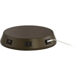 360 Lighting Modern Table Lamp With USB And AC Power Outlet Workstation Charging Base 24.5" High Espresso Bronze Droplet Living Room Desk Office 12 360 Lighting Modern Table Lamp With USB And AC Power Outlet Workstation Charging Base 24.5" High Espresso Bronze Droplet Living Room Desk Office -Lamps and Lighting Store GUEST 20794d02 b9a7 4a06 8d20 e46fedcad087