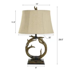 Dalton Brown Antler Table Lamp With Beige Hardback Fabric Shade - StyleCraft 17 Dalton Brown Antler Table Lamp With Beige Hardback Fabric Shade - StyleCraft -Lamps and Lighting Store GUEST 212a9660 a53b 492c a315 bfd2fd75736c