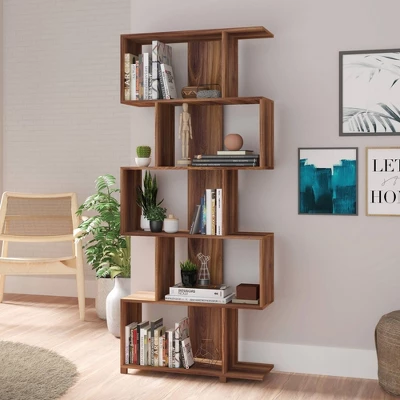 Petrolina Z-Shelf - Manhattan Comfort 3 Petrolina Z-Shelf - Manhattan Comfort