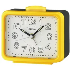 Seiko 3.5" Akarui Alarm Clock, Black -Lamps and Lighting Store GUEST 226f4b3d 3864 470e bf23 15619cc545cc