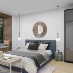 Wood Starburst Wall Mirror Silver - Olivia & May -Lamps and Lighting Store GUEST 24855368 ce49 4a72 8e22 337329e804bb