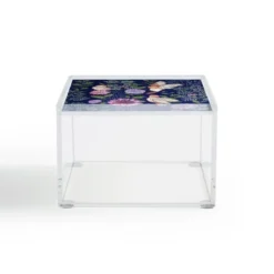 Pimlada Phuapradit Night Garden 4" X 4" Acrylic Box - Deny Designs -Lamps and Lighting Store GUEST 251b7cc1 4905 4fab 8b35 c6fae7b3f32d