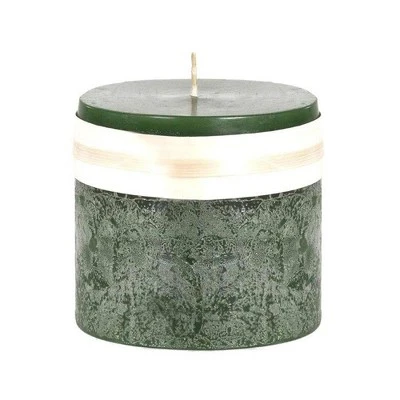 Northlight 3.25" Holly Green Traditional Cylindrical Pillar Candle 3 Northlight 3.25" Holly Green Traditional Cylindrical Pillar Candle