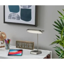 Radley Charge Table Lamp With Smart Switch Silver (Includes LED Light Bulb) - Adesso 11 Radley Charge Table Lamp With Smart Switch Silver (Includes LED Light Bulb) - Adesso -Lamps and Lighting Store GUEST 28e7dfd0 12fc 4c0b bd1a 3bd04422a02b