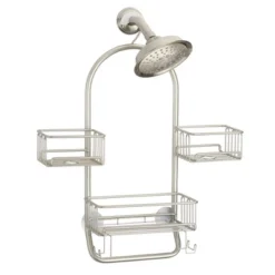 MDesign Metal Large Bath Tub & Shower Caddy, Hanging Storage Organizer 20 MDesign Metal Large Bath Tub & Shower Caddy, Hanging Storage Organizer -Lamps and Lighting Store GUEST 2923c220 9622 4a68 bdc4 e9696f271389