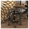 Modern Reflections Iron Geodesic Decorative Star (7") - Olivia & May -Lamps and Lighting Store GUEST 29ccf6d5 f361 4b3e aaa9 824f430bbbf7