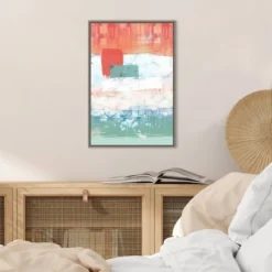 16" X 23" Unexpected Bloom No.2 By Louis Duncan-He Framed Canvas Wall Art - Amanti Art -Lamps and Lighting Store GUEST 2b078883 245f 48e5 bb60 1530ada4dd58