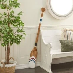 Wood Paddle Novelty Canoe Oar Wall Decor With Arrow Design And Rope Detail - Olivia & May 12 Wood Paddle Novelty Canoe Oar Wall Decor With Arrow Design And Rope Detail - Olivia & May -Lamps and Lighting Store GUEST 2b3c7c9d 0886 4c06 8a9d 4b099cba1945
