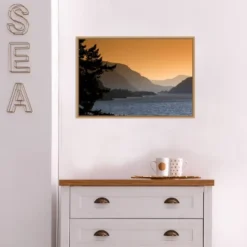 23" X 16" Scenic View Of The Columbia River Gorge By David Frazier Danita Delimont Framed Canvas Wall Art - Amanti Art -Lamps and Lighting Store GUEST 2cea1fe1 d3a0 4644 8fa6 b12cc185a7d2