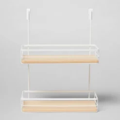 Over The Cabinet Tiered Shelves With Wood - Brightroom™ -Lamps and Lighting Store GUEST 2df7e490 0416 4a12 bca7 9d905ac829b9