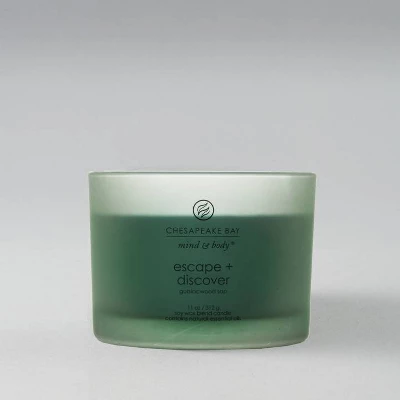 Glass Jar 3-Wick Mind & Body Escape & Discover Candle - Chesapeake Bay Candle 8 Glass Jar 3-Wick Mind & Body Escape & Discover Candle - Chesapeake Bay Candle - Image 6