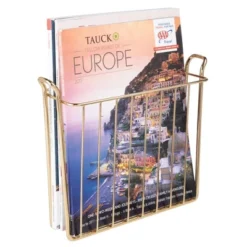 MDesign Metal Wall Mount Magazine, Book Holder, Compact Rack -Lamps and Lighting Store GUEST 2e8b5236 bfd7 441a 9fb7 cc0daa6984da