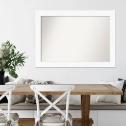 42" X 30" Non-Beveled Cabinet White Wall Mirror - Amanti Art 14 42" X 30" Non-Beveled Cabinet White Wall Mirror - Amanti Art -Lamps and Lighting Store GUEST 2e9115a2 e08c 4dbb b0a3 8fd16099c6fc