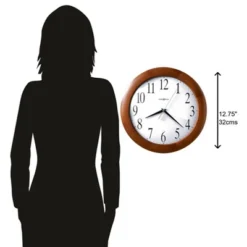Howard Miller 625214 Howard Miller Corporate Wall Clock 625214 Windsor Cherry