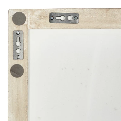 Set Of 2 Wooden Geometric Intricately Carved Wall Decors White - Olivia & May 4 Set Of 2 Wooden Geometric Intricately Carved Wall Decors White - Olivia & May - Image 2