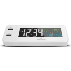 Marathon Hotel Collection LED Colour Display Fast Dual USB Charging Alarm Clock 20 Marathon Hotel Collection LED Colour Display Fast Dual USB Charging Alarm Clock -Lamps and Lighting Store GUEST 342c3da5 6d88 4f1c b0cc 311bac8b164d