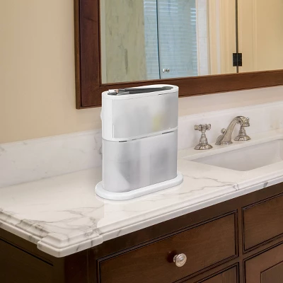 Two Tier Swivel Base Bath Storage - Polder 8 Two Tier Swivel Base Bath Storage - Polder - Image 6