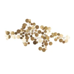 Metal Plate Wall Decor Gold - CosmoLiving By Cosmopolitan -Lamps and Lighting Store GUEST 39170679 8121 49df 82e9 3fc25b138475