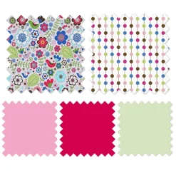 Bacati - Botanical Pink Storage Caddy -Lamps and Lighting Store GUEST 3bd1788f 6dec 4740 9896 024cb2e21799