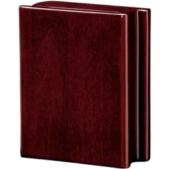 Howard Miller 645497 Howard Miller Portrait Book Tabletop Clock 645497 Rosewood