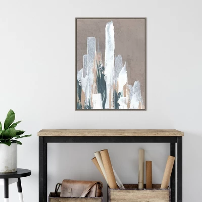 22" X 30" Shape Of Form II By JL Design Framed Canvas Wall Art Gray Wash - Amanti Art 5 22" X 30" Shape Of Form II By JL Design Framed Canvas Wall Art Gray Wash - Amanti Art - Image 4