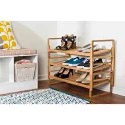 Honey-Can-Do 3 Tier Nest Bamboo Shoe Rack 10 Honey-Can-Do 3 Tier Nest Bamboo Shoe Rack -Lamps and Lighting Store GUEST 3d09ad3f 5188 4837 bea5 13f906a837a6