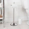 Freestanding Toilet Tissue Holder Brushed Nickel - Nu Steel -Lamps and Lighting Store GUEST 3e85f085 6353 47b1 a04c 5f31ed9912a0